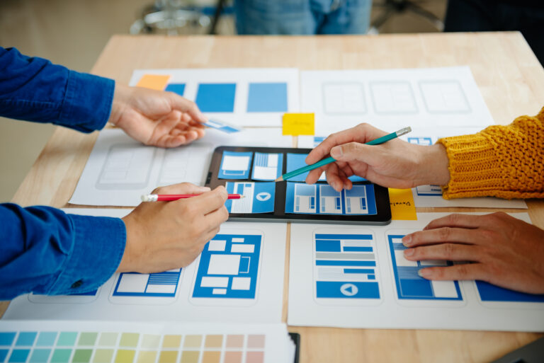corporate website redesign